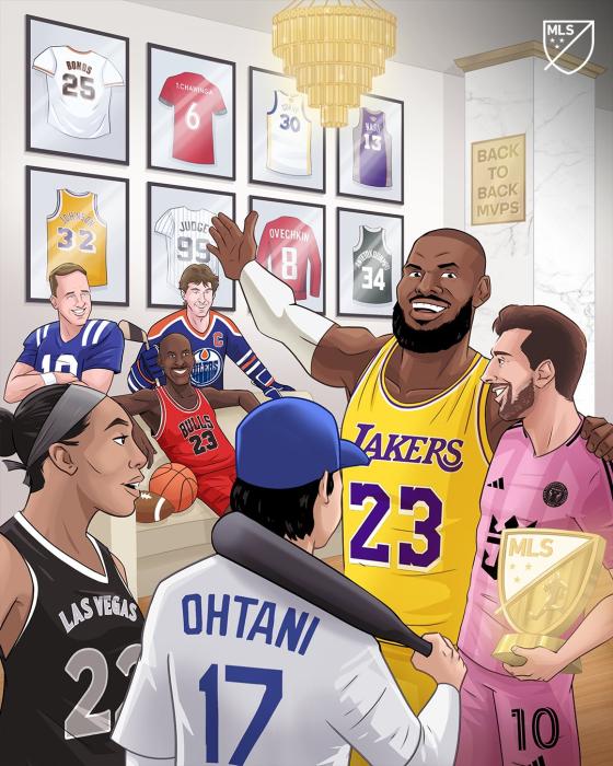 梅西蝉联美职联MVP创历史纪录