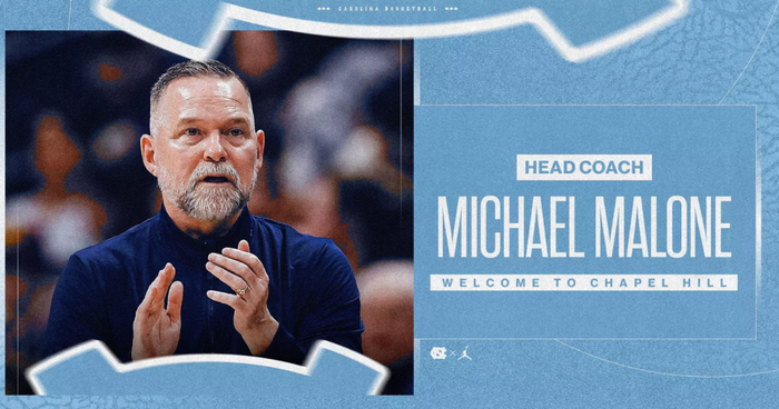 前NBA主帅迈克·马龙加盟北卡罗来纳大学 林葳转